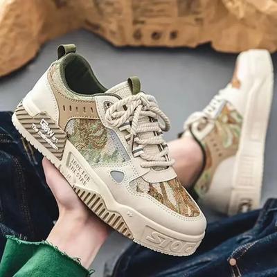 Herren Freizeitschuhe Rutschfest Canvas Herrenschuhe Atmungsaktiv und Vielseitig Lässige Sport-Board-Schuhe Sneaker Herren Zapatos Mujer