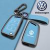 For VOLKSWAGEN VW New Zinc Alloy Leather Car Smart Remote Key Case Cover Protector Holder Shell for VW Volkswagen Passat 2017 Ke