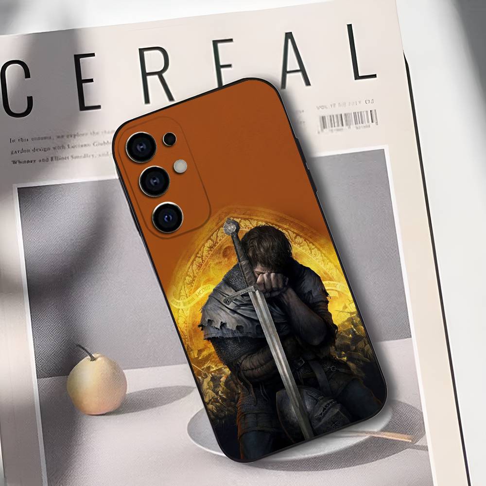 

K-Kingdom C-Come D-Deliverance Phone Case For Samsung S25,S24,S21,S22,S23,S30,Ultra,S20,Plus,Soft Silicone Black Cover Samsung S30plus5G
