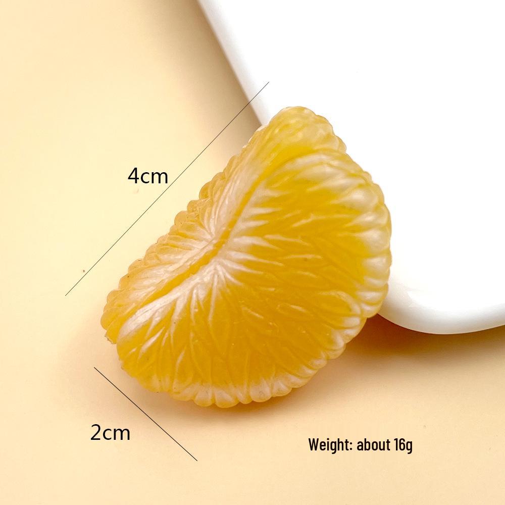 Simulation Mini Fruit Keychain: High-Quality PVC Fake Strawberries and Cherries