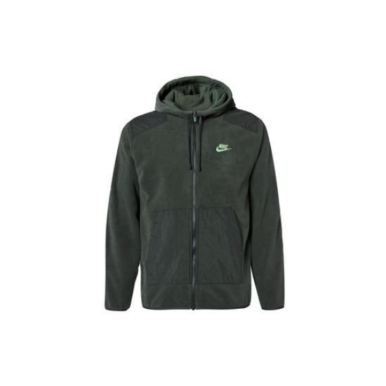 Nike Спортивная одежда Essentials+ Велюровая толстовка с капюшоном и вышитым логотипом DD4883-355 EU M