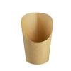25/50/100pcs 14oz Disposable Egg Cup French Fries Holder Kraft Paper French Fry Cup Snack Dessert Potato Chip Box Party Supplies