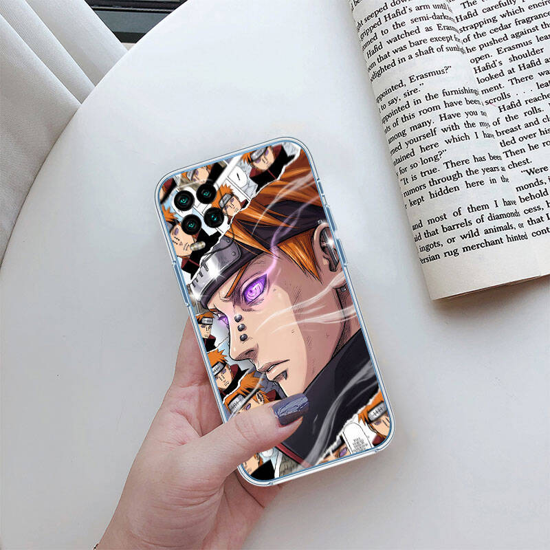 MH96 Naruto Akatsuki Case for Motorola E7 G6 G7 G8 G9 Plus Power Play G10 G20 G04 E30 E40 E22 E20 E13 E15 G22 G23 G05 G75 G35 G55