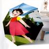 Girl,Heidi Automatic Folding Umbrella  8 Ribs Lightweight Design, Durable Iron Frame, Compact and Portable, Ideal Birthday or Christmas Gift