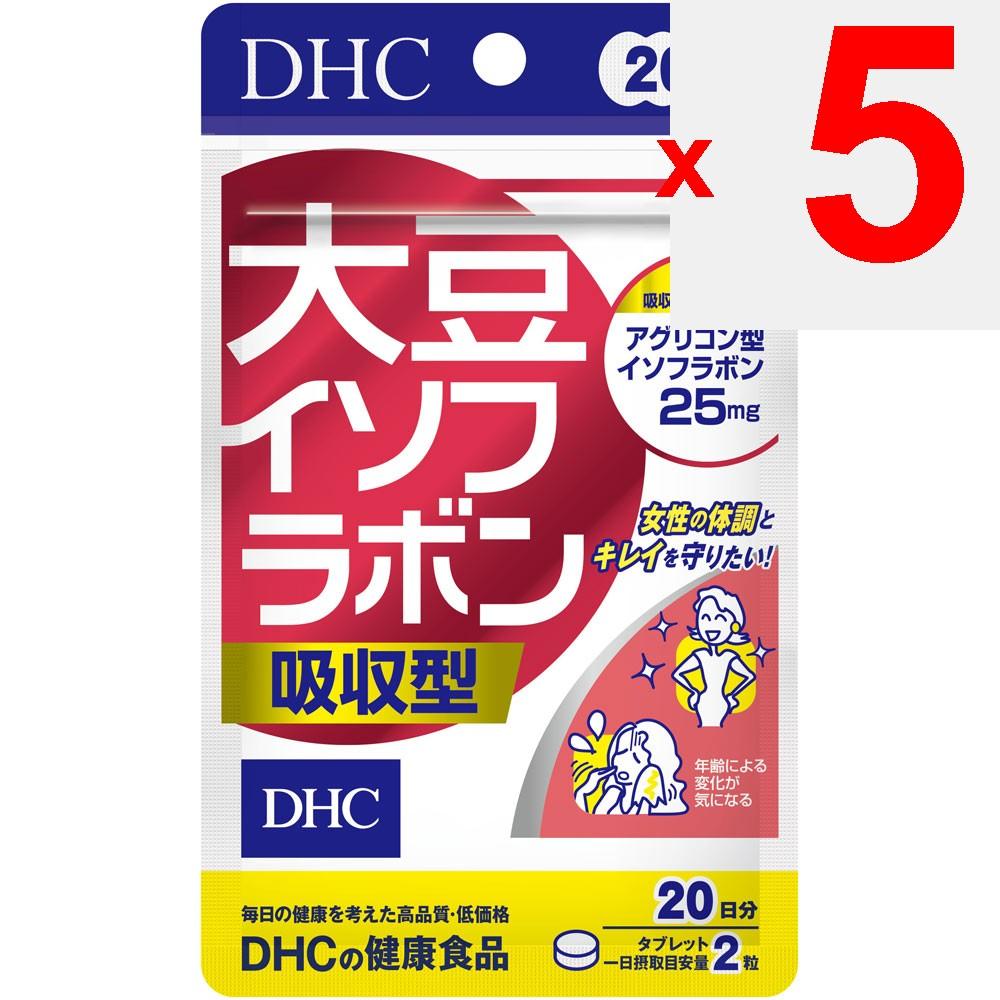 DHC Soy Isoflavone Absorption Type (20-day supply) 40 capsules Japanese ingredients Herbs (Natural Ingredients) Japanese ingredients