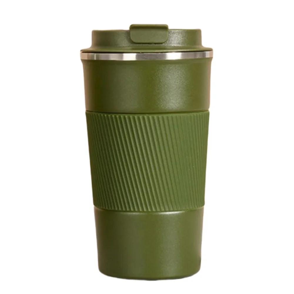 

New Thermo Cafe Thermo Cup for Tea Water Coffee Double Stainless Steel 380/510ML Coffee Mug Car Thermos Mug Leak_Proof Travel 380ml