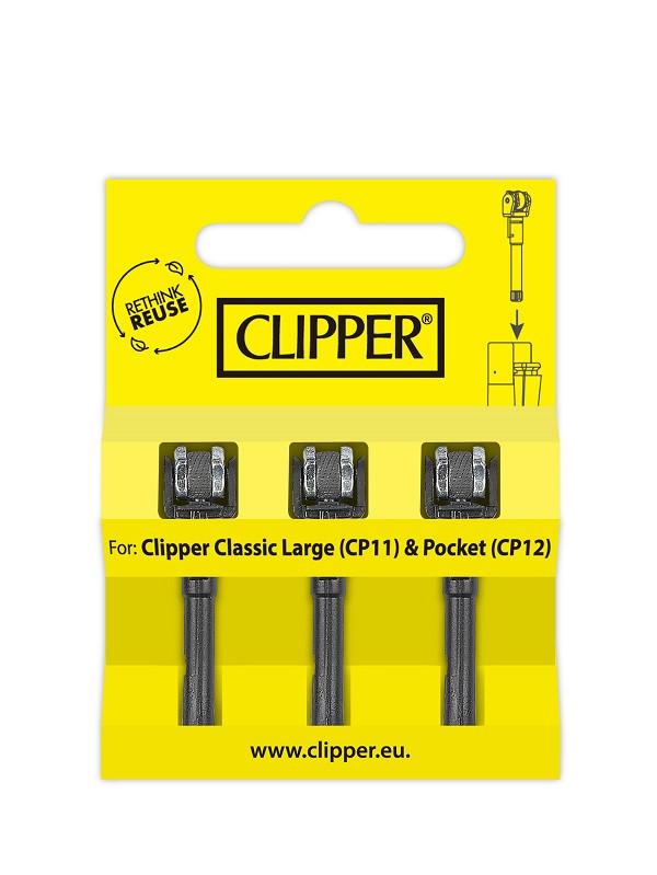 Super Merchant 3 X Vuursteen Systeem Clipper Blister