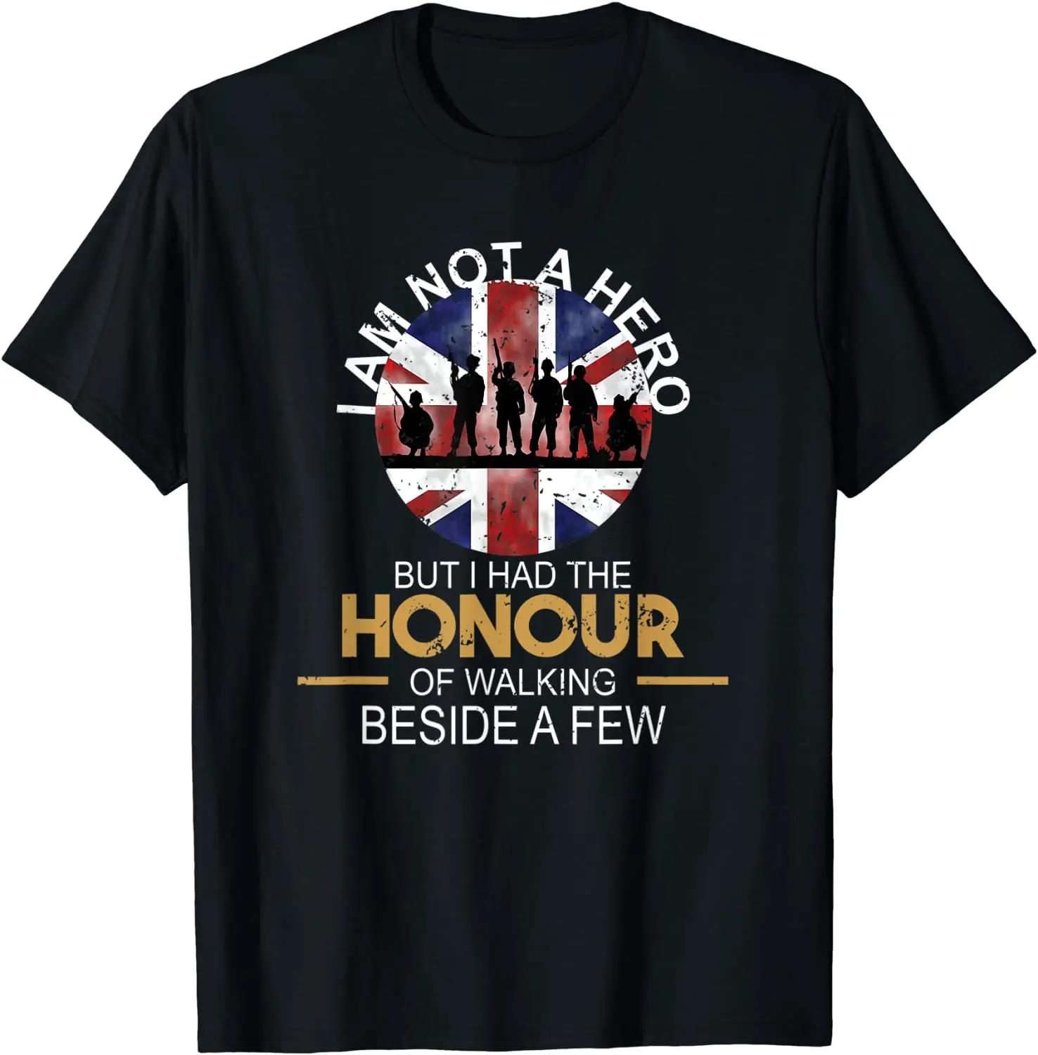 

Retired British Army Veteran T-Shirt 100% Cotton O-Neck Summer Short Sleeve Casual Mens T-shirt Size S-3XL - Men s Summer Cot... S разноцветный