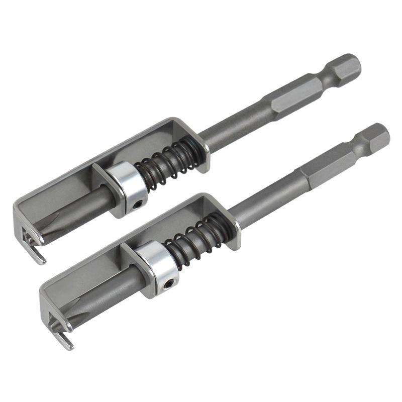 Polohovací šroubovák s pružinou: Univerzální šroubovací nástroj pro ovládání jednou rukou