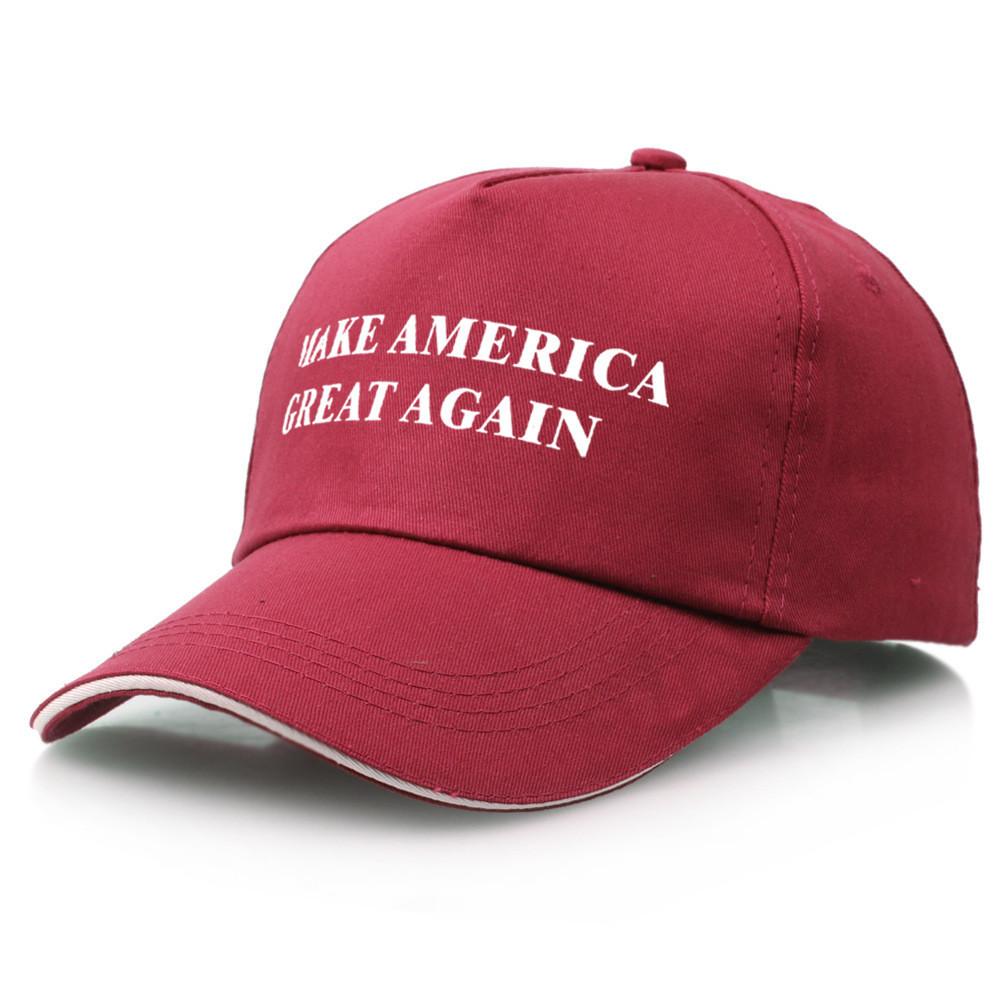 America Great Make Again Maga Hat Donald Trump Republican Adjustable Red Cap