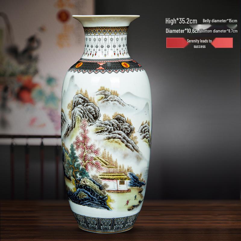 Jingdezhen Ceramic Vases - Chinese Home Decor for TV Cabinets & Shelves