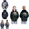 Nightmare Before Christmas Hoodie Pullover Sweatshirt mit Jack und Sally Design