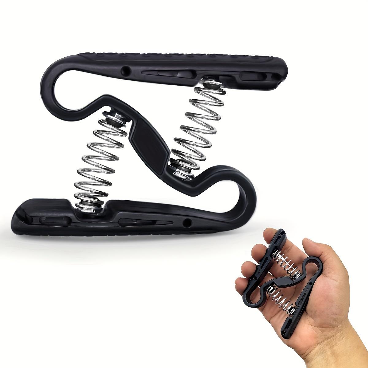 Finger Exerciser, Finger Strengthener, Grip Training Device, Guitar Finger Strength Training Tool,Hand Therapy and Training Apparatus,New Grip Trainer 1pc чёрный