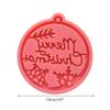 DIY Christmas Keychain Silicone Epoxy Mold DIY Keychain Pendant Jewelry Crafting Mould for Christmas Love Gift Craft
