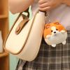 Superior-Grade Kawaii Premium-Quality Corgi Top-Grade Dog Top-Grade Plush High-Standard Pendant Premium-Quality Plush Top-Grade Toy First-Class Bag