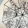 Umbrelă Labubu Labubu transparentă complet automată umbrele pentru bărbați și femei animație desene animate drăguță pliabilă îngroșată studenți mici proaspeți