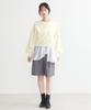 music Sweatshirt set of side slit knit and flare tank for ivory [earth & ecology] 2 women,