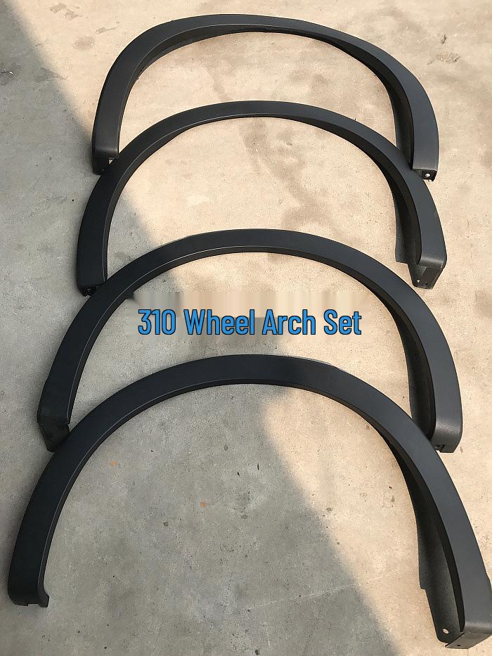 Baojun 560/510/310/310W Front & Rear Wheel Arch Fenders with Clips