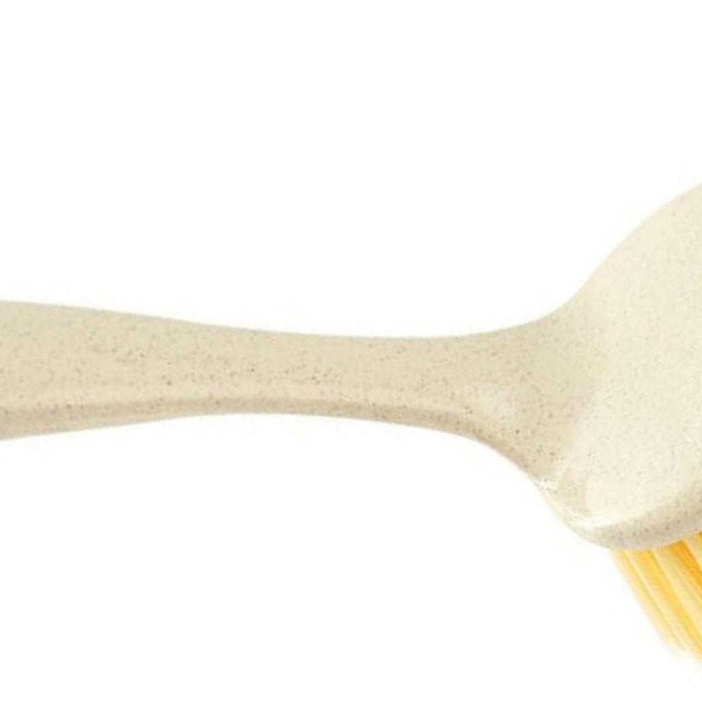 Dish Brush Long Handle Kitchen Scrub Brush Soft Bristles Comfortable Grip Pot Brush Reusable