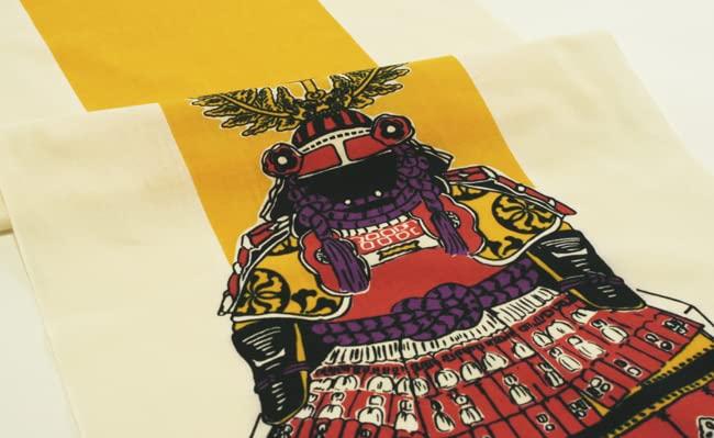 Dyeing Anbo Hand Towel Authentic Dyed Cotton Tokuoka Made in Japan 35cm x 100cm "Protective Armor" 100%