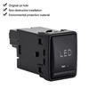 1PC fan Rearview mirror folding After Fog Light Driving recorder radar Front Fog Light Switch Button For Nissan X-TRAIL 14-20