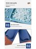 Silicone Freestyle Training Swim Fins for Adults & Children.