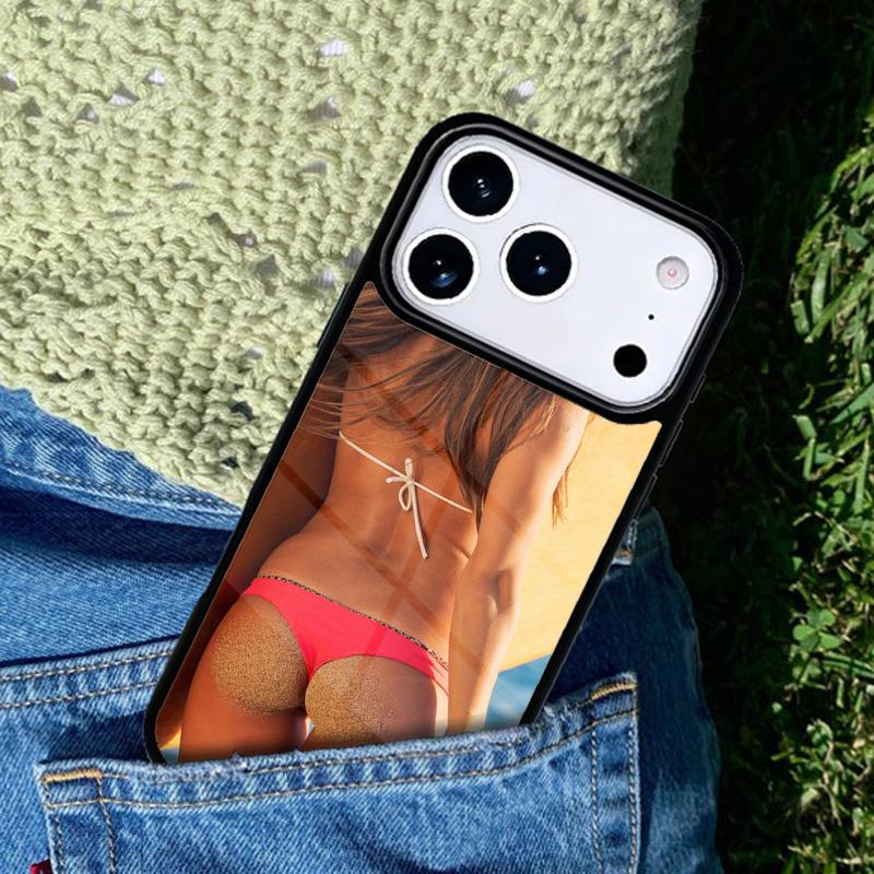 Anime Summer Bikini Girls Phone Case Cover for IPhone 11 12 13 14 15 16e 17 Pro Max Coque for IPhone 17 Air