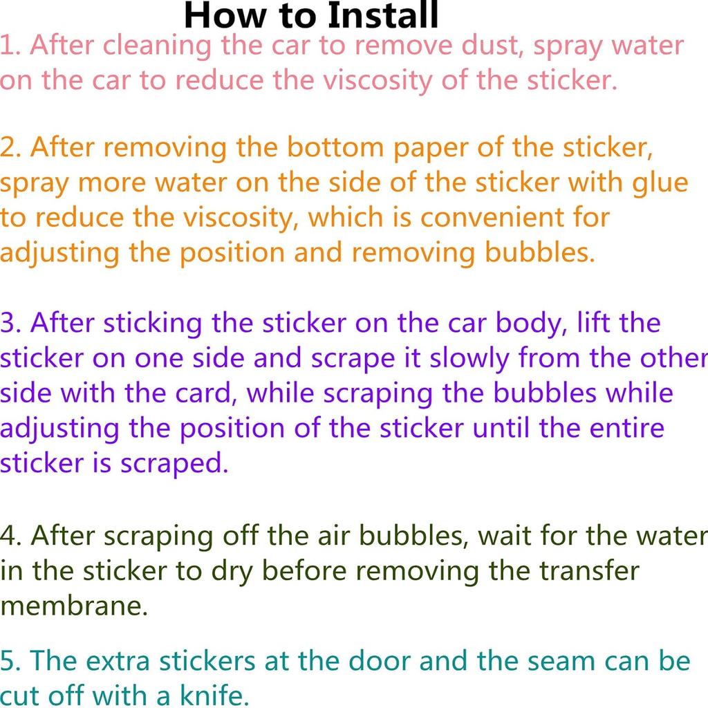 2Pcs Reflective Car Sticker Kit, Mountain Decal Tree Forest Vinyl Graphic for Camper RV Trailer, Waterproof, Easy Installation, Black