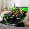 1Pc Call Duty Print Flannel Blanket, High Quality Comfortable for All Seasons, Home Decor, Warmth and Comfort, Perfect for Christmas Gifts