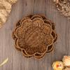 3pcs Handwoven Rattan Storage Basket Set, Multifunctional Organizer for Living Room and Bedroom, Style Utility Baskets