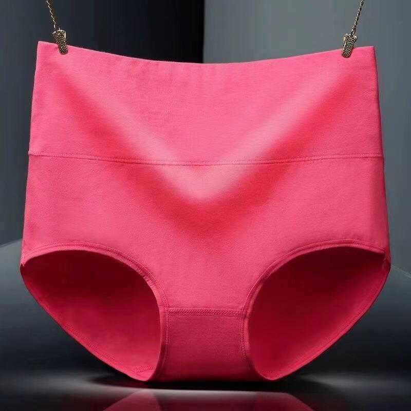 1Pc/Lot High Waist Underwear Cotton Panties Women Body Slim Abdominal Underwear Plus Size Girls Briefs Female Lingerie Shaper