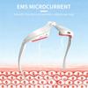 3D Glasses Style Eye Massager Microcurrent & Red Light Therapy Under Eye Lifting Massager for Dark Circles bPuffiness Wrinkles Rechargeable Portable