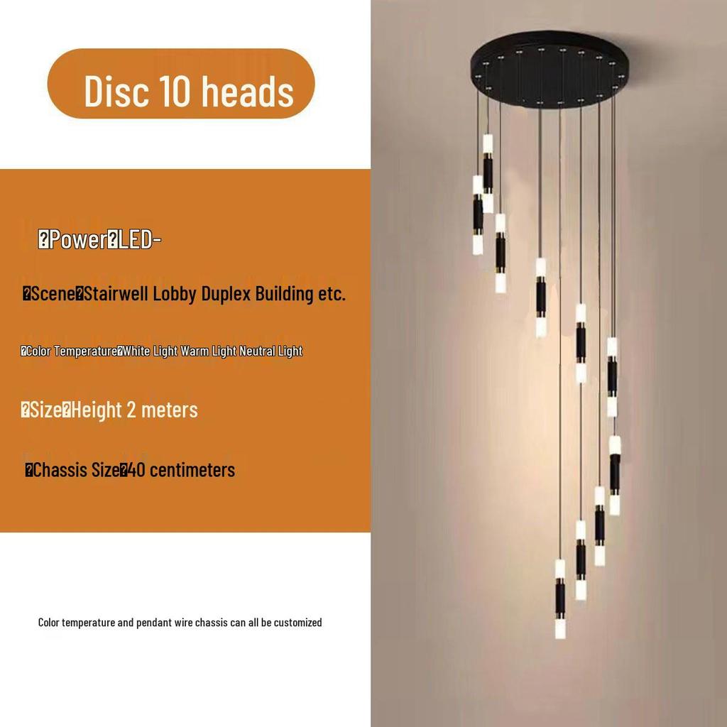 2025 Minimalist Pendant Light for Living Room, Bedroom, Staircase, and Restaurant