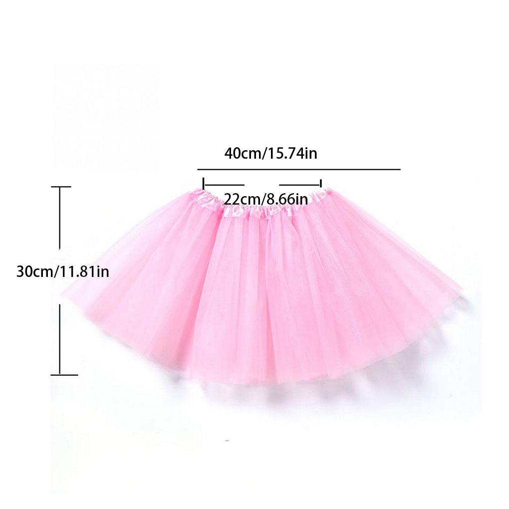 Kid Girls Ballet Skirts Durable And Elegant For Dance Performances Elegant And Delicate Nylon