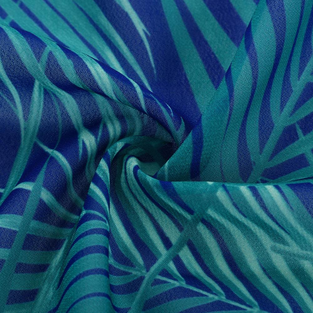 Dámský havajský šátek-halenka s potiskem, letní plážové přehozy na bikiny, móda na dovolenou u moře, potištěné sluneční tričko S-2XL