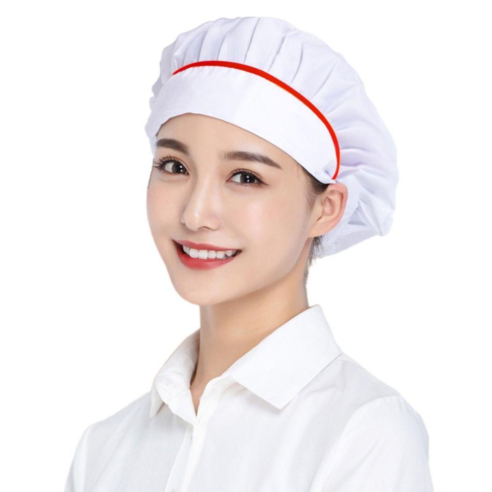 Work Wear Chef Hat Mesh Cooking Hygienic Cap Cook Accessories Work Hat  Food Service