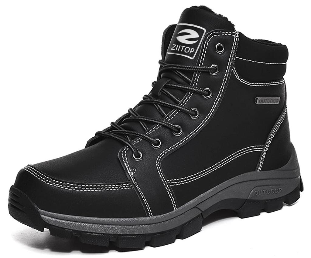 Ziitop Snow Snow Cold Weather Trekking Outdoor Hiking Cotton Snow Climbing Abrasion Resistant Men's Boots, High-Top Shoes, Shoes, Shoes, Boots,