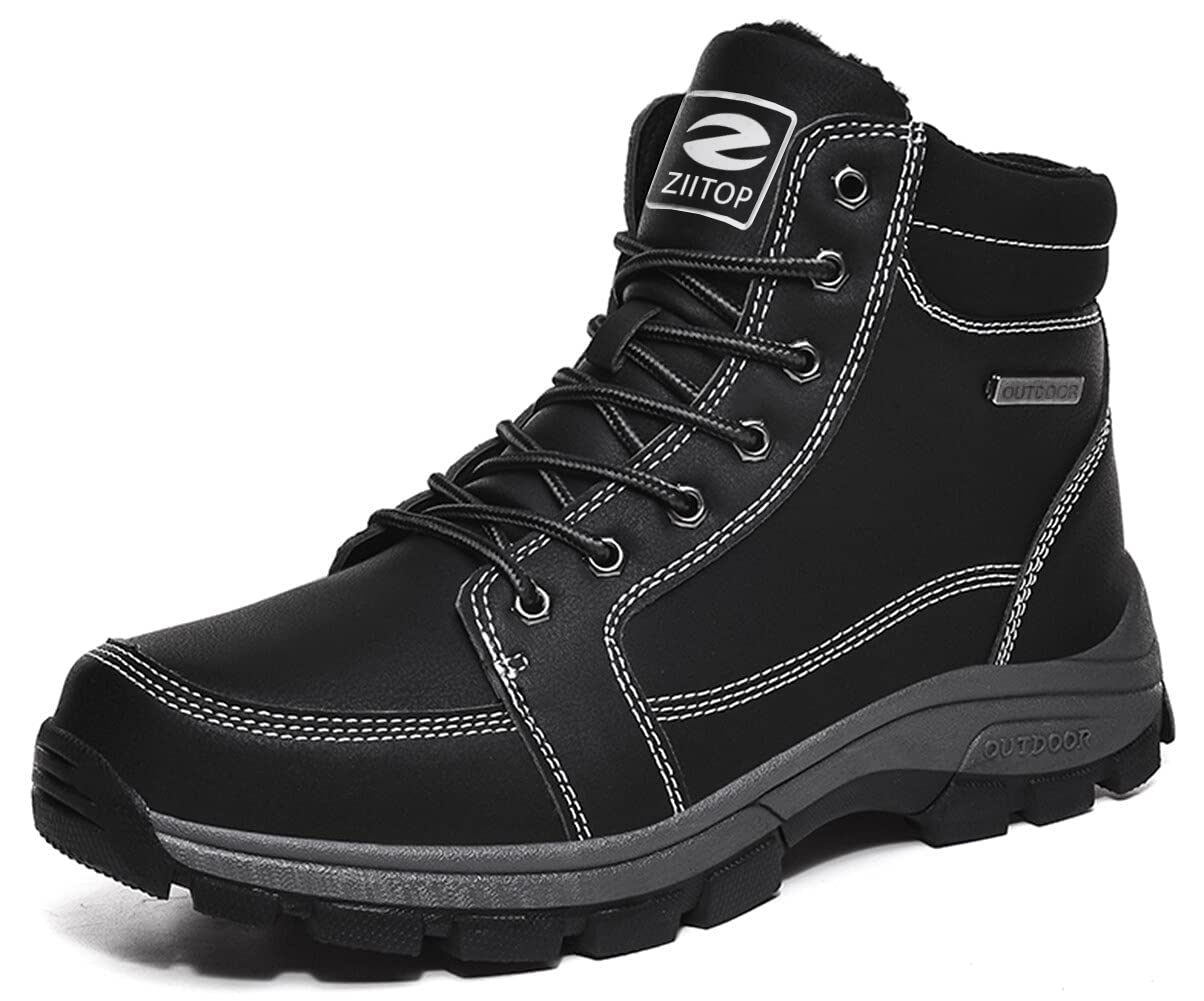 

Ziitop Снег Снег Холодная Погода Треккинг На Открытом Воздухе Пеший Туризм Хлопок Снежный Альпинизм Износостойкие Мужские Ботинки, Высокие Ботинки, Обувь, Обувь, Ботинки,