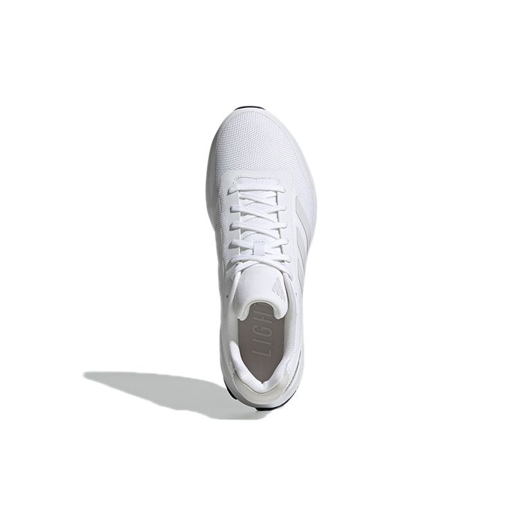 Adidas Lightstrike Go Lightweight Simple Fabric Slip-Resistant Durable Low-Top Running Shoes Men Running Shoes White H05747