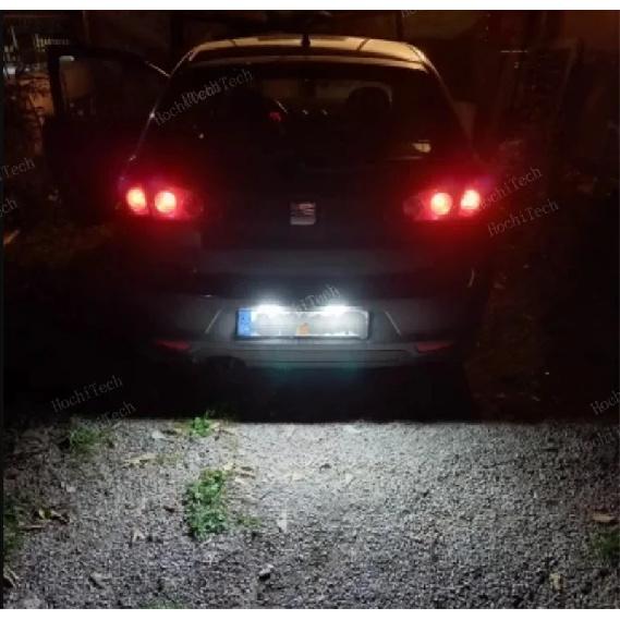 12V Car LED License Number Plate Light Lamp White Light For Seat Altea 2005-2009 Arosa Cordoba 6K 6L Leon 1M Toledo 5P Ibiza 6L
