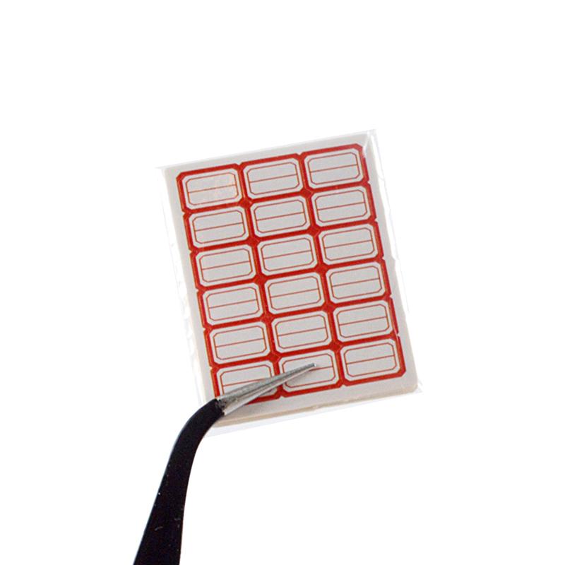 

5/Pcs Doll House Simulation Mini Label Micro-Adhesive Label Sticker Model Doll House Accessories Props красный