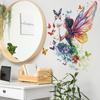 Self-adhesive Wall Stickers Dreamy Butterfly Fairy for Kids Room Bedroom Living Room Home Decor