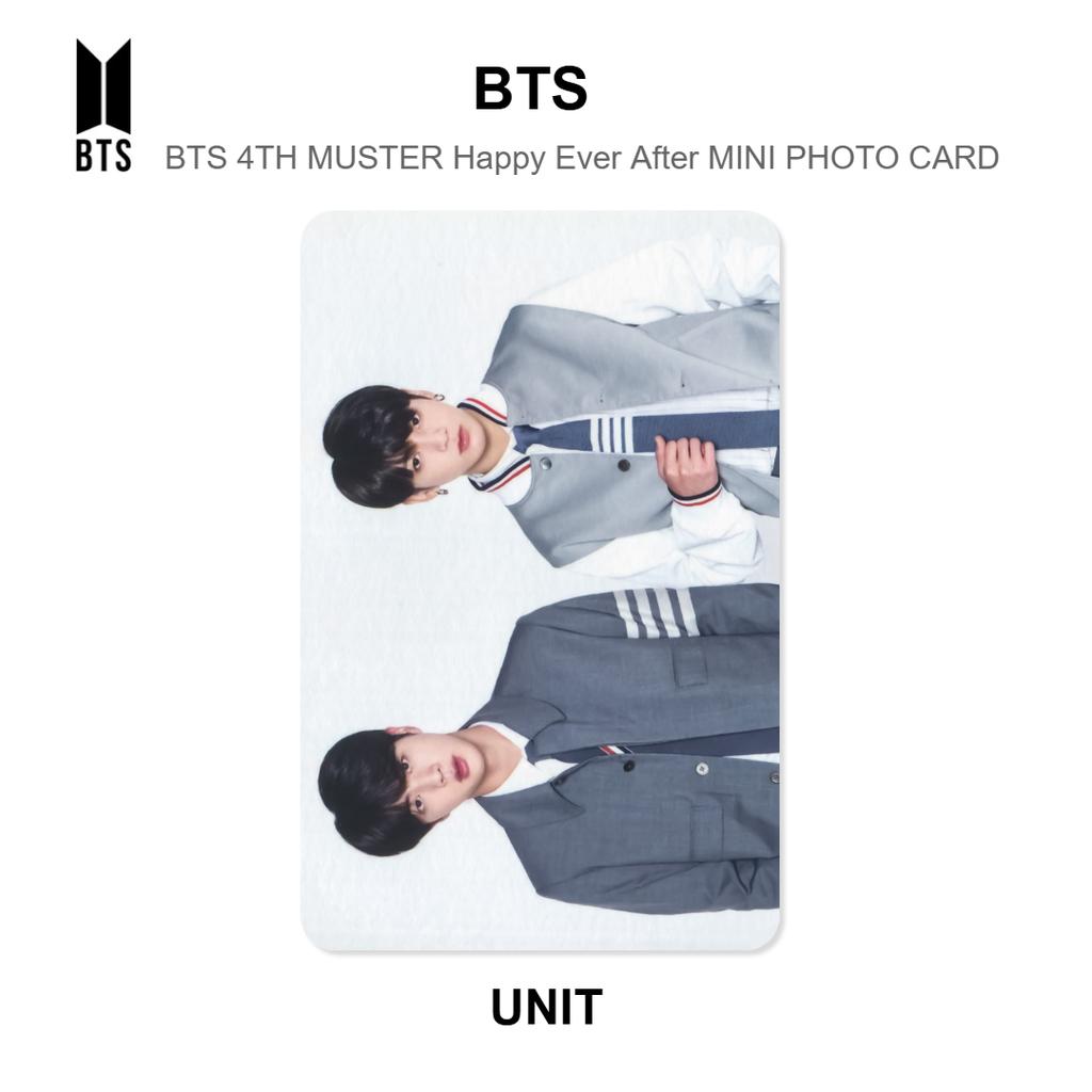 BTS BTS 4TH MUSTER Happy Ever After MINI PHOTO CARD Official Photocard