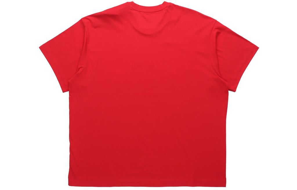 Adidas Day T Shirts Unisex Scarlet Crew Neck Moderate Straight Fit GL3487