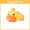 Capybara Cuter Plush Toy Withorange On Top Design For Kids Bedroom Decor Gift