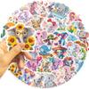 50 Cartoon Elephant Animal Graffiti Stickers Party Decoration Guitar Notebook Suitcase DIY Waterproof