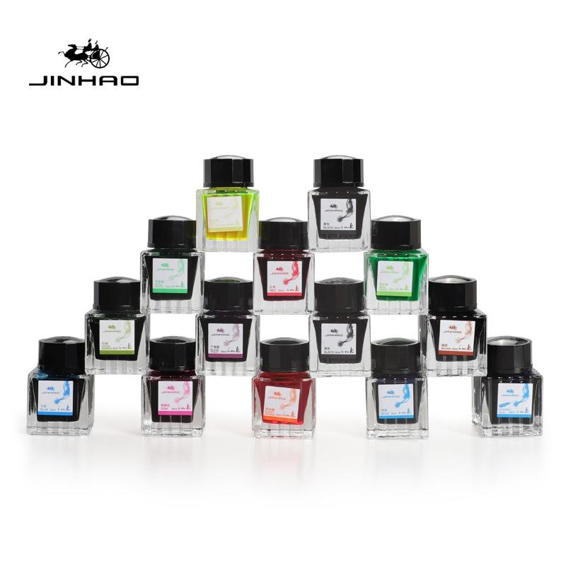 Jinhao Fountain Pen Chinese ink 30ml Glass Bottled Ink Writing Drawing ink Cartridge Office School Supplies Stationery