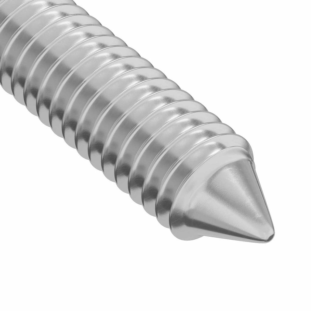 Screw 1800 Pcs Silver M6 X 50 Mm Steel