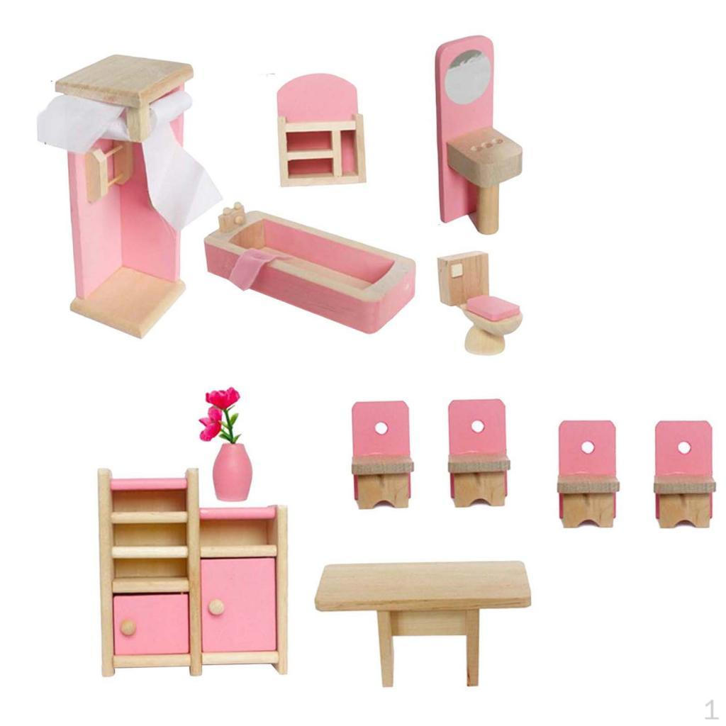 Dollhouse Furniture Collection for Kids And Hobbyists