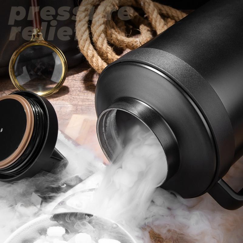 Nepropustná termoska Venkovní přenosná termoska Velká kapacita Uchovávejte teplou a studenou Tumbler termoláhev